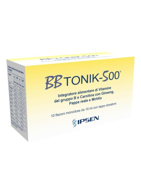 BBTONIK 500 INTEG 10FLAC 10ML