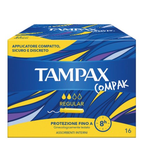 TAMPAX COMPAK REGULAR 16PZ 9001