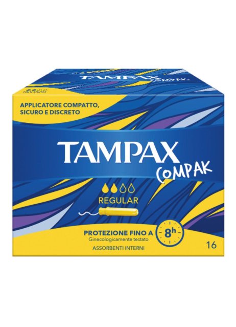 TAMPAX COMPAK REGULAR 16PZ 9001