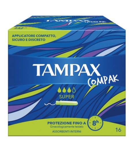 TAMPAX COMPAK SUPER 16PZ   9002