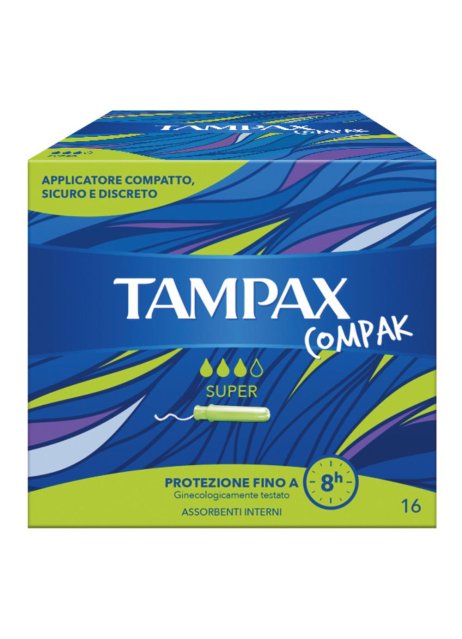 TAMPAX COMPAK SUPER 16PZ   9002