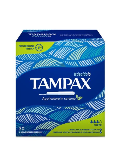 TAMPAX SUPER BLUE BOX 30PZ 8994