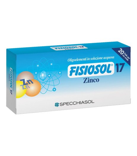 FISIOSOL 17 ZINCO 20F 2ML