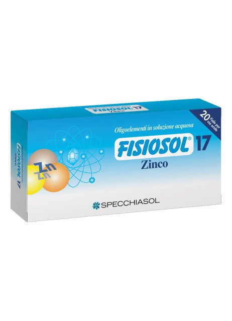 FISIOSOL 17 ZINCO 20F 2ML