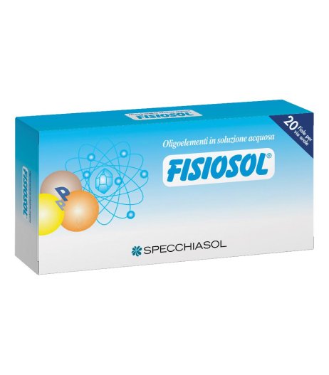 FISIOSOL  6 ZINCO RAME 20F 2ML