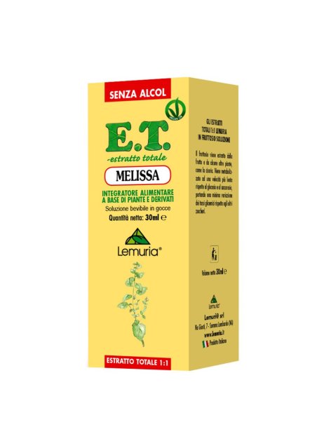 MELISSA ESTRATTO TITOLATO 30ML