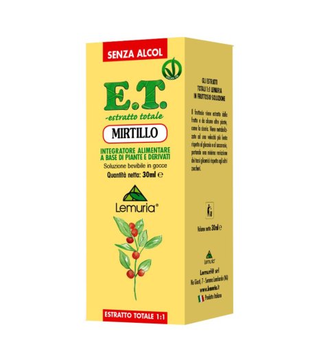 MIRTILLO E.T. 30ML LEMURIA