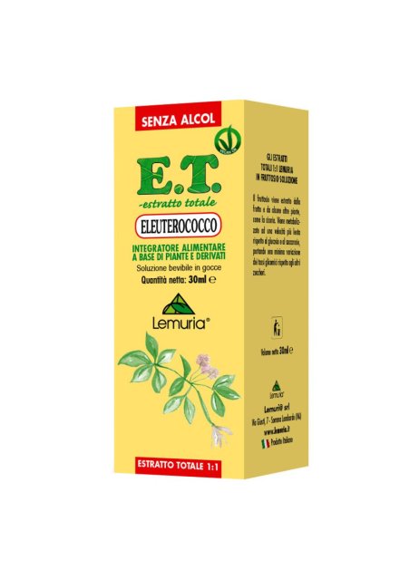 ELEUTEROCOCCO GTT 30ML LEMURIA