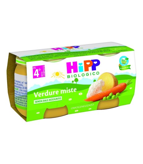 HIPP OMO VERDURE MISTE 2X80