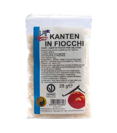 KANTEN IN FIOCCHI GELATINE 28G