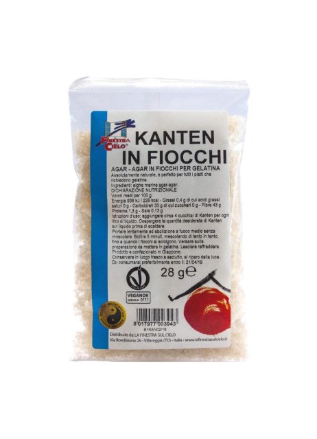 KANTEN IN FIOCCHI GELATINE 28G