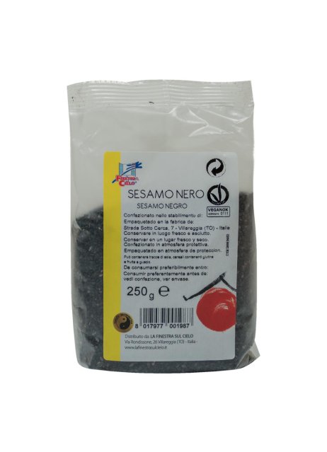 SESAMO NERO 250G FINESTRA