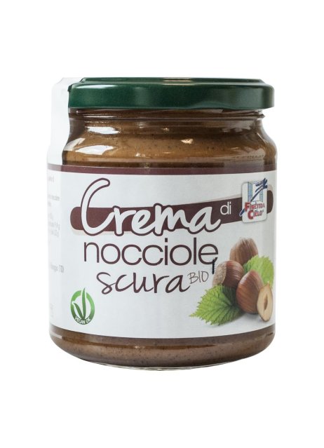 CREMA NOCCIOLE SCURA 300G BIO