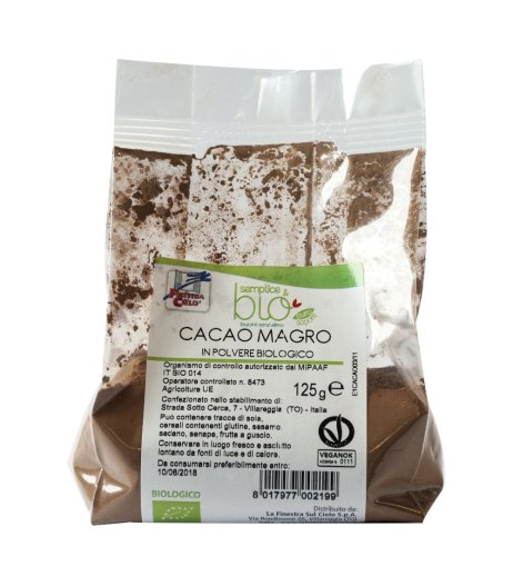 CACAO MAGRO 125G FINESTRA