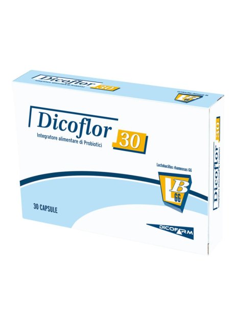 DICOFLOR 30 FERM LATT 30CPS