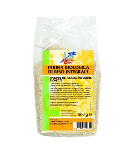 FARINA INTEG RISO 500G FINESTRA