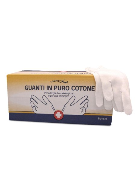 GUANTI COT BI  7,5 STERIL