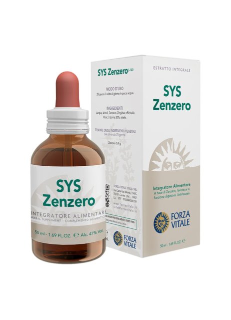 SYS ZENZERO GOCCE 50ML