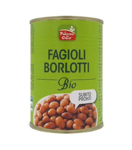 FAGIOLI BORLOTTI PRONTI BIO