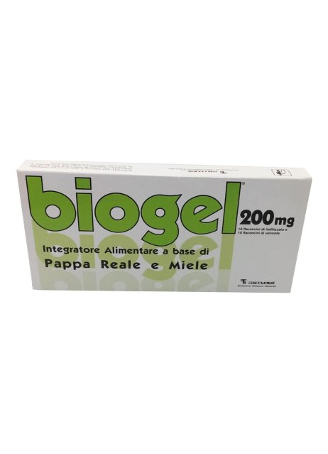 BIOGEL 200 MG 10FLAC+10FLAC