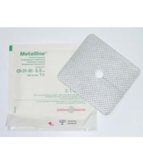 METALLINE- 8CM X 9CM 50CPR TRACH