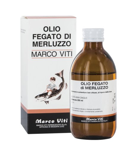 OLIO FEGATO MERLUZZO 200ML VITI