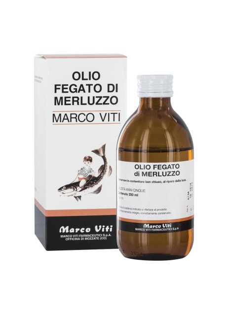 OLIO FEGATO MERLUZZO 200ML VITI