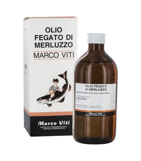 OLIO FEGATO MERLUZZO 500ML VITI