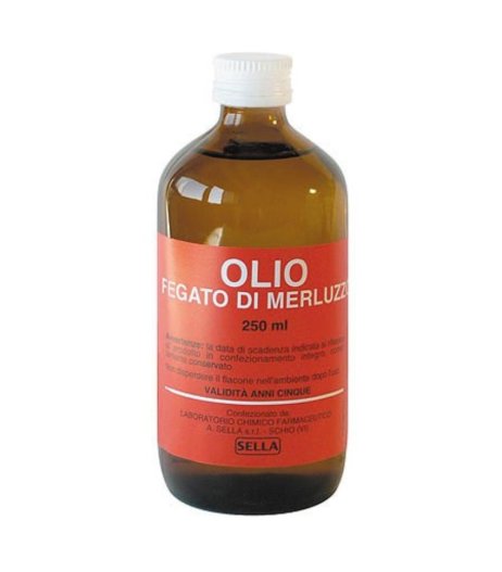 OLIO FEGATO MERLUZZO 250ML SELLA