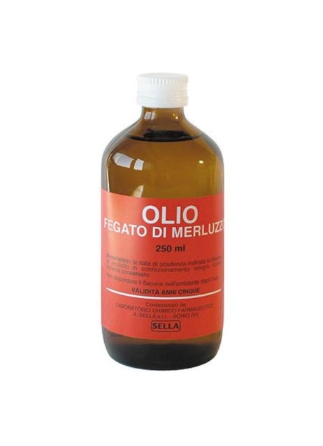 OLIO FEGATO MERLUZZO 250ML SELLA