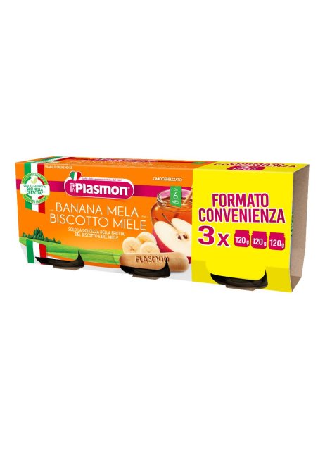 PLASMON OMOBAN/MEL BISC 3X120G