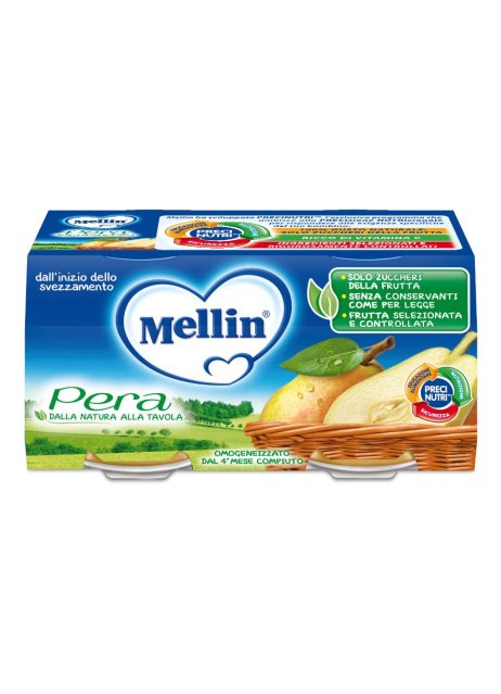 MELLIN OMOG PERA 2X100G