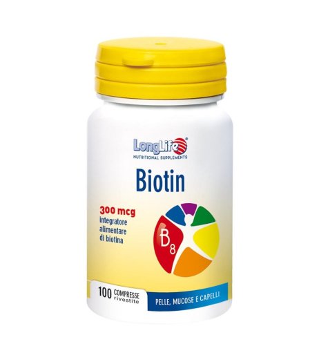 LONGLIFE BIOTIN 100CPR