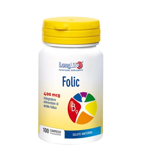 LONGLIFE FOLIC 400MCG 100CPR