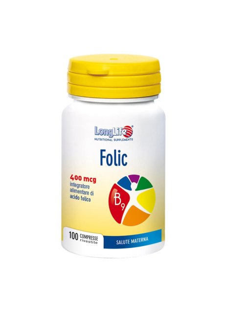 LONGLIFE FOLIC 400MCG 100CPR