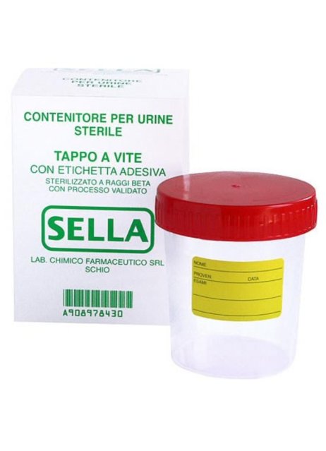 CONTENITORE URINE STERILE SELLA