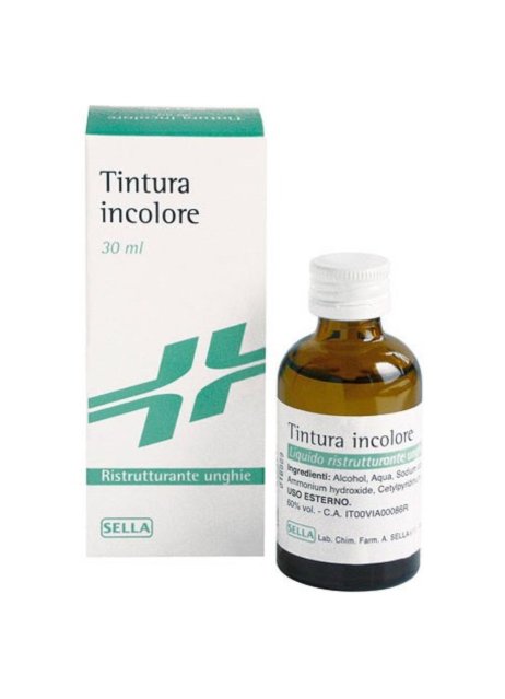 TINTURA INCOLORE 30ML SELLA