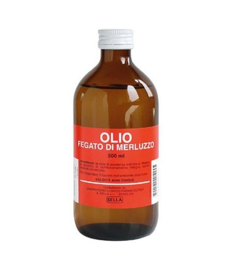 OLIO FEGATO MERLUZZO 500ML SELLA