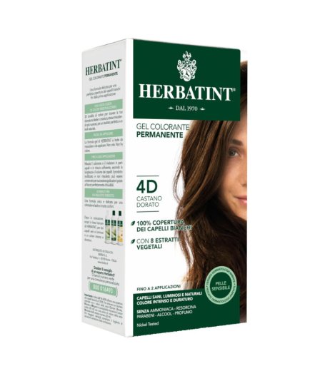 HERBATINT 4D CASTANO DORAT 135ML