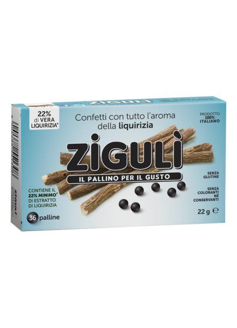 Ziguli Liquirizia 36palline