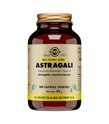 ASTRAGALI 100VEGICPS SOLGAR