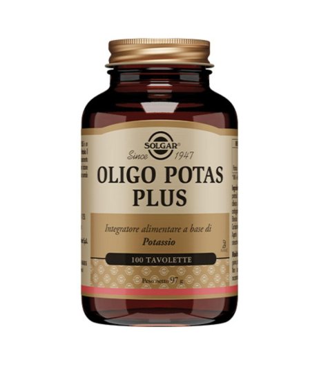 OLIGO POTAS PLUS 100TAV SOLGAR