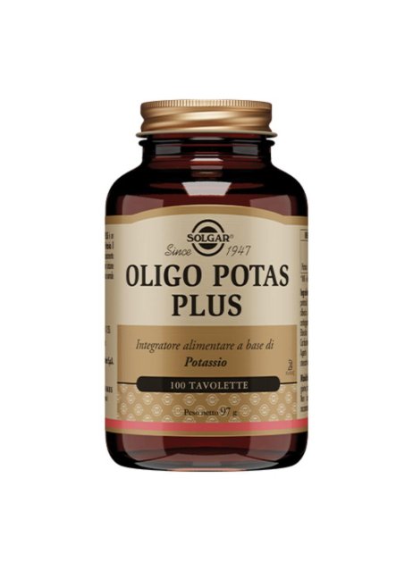 OLIGO POTAS PLUS 100TAV SOLGAR