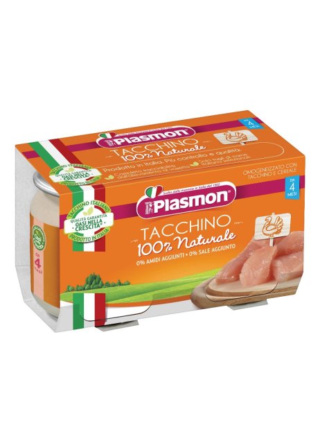 PLASMON OMOG TACCHINO 120GX2PZ