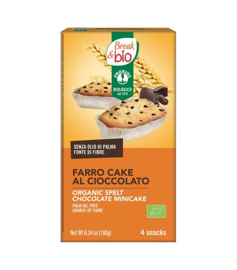 B&B FARRO CAKE CIOC 4X45G