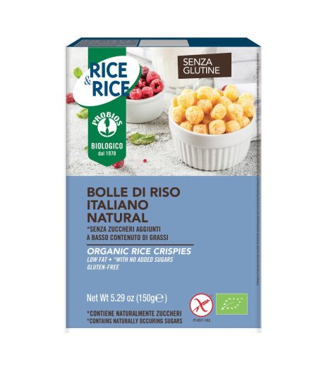 R&R BOLLE RISO NATURALE 150G