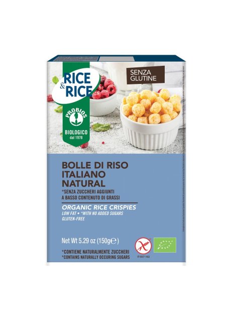 R&R BOLLE RISO NATURALE 150G