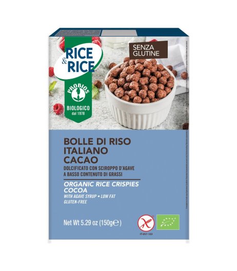 R&R Bolle Riso Cacao 150g