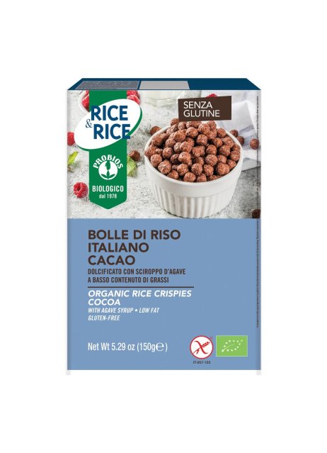 R&R Bolle Riso Cacao 150g