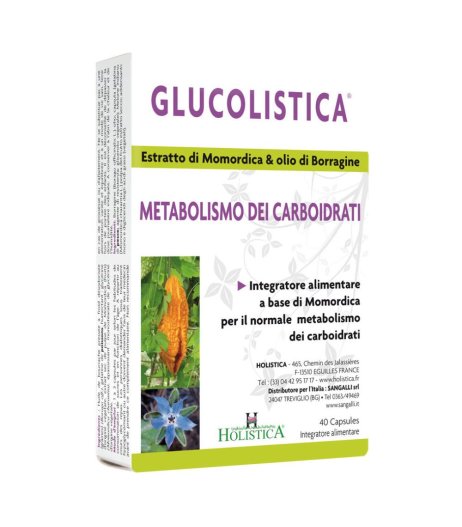 GLUCOLISTICA HOLISTICA 40CPS